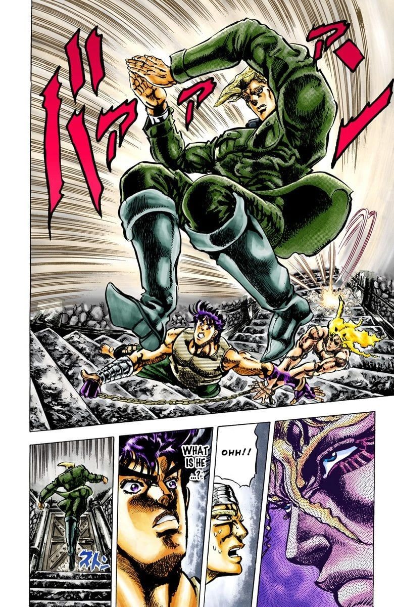 Read JoJo's Bizarre Adventure Part 2 Battle Tendency Official Colored Manga Online