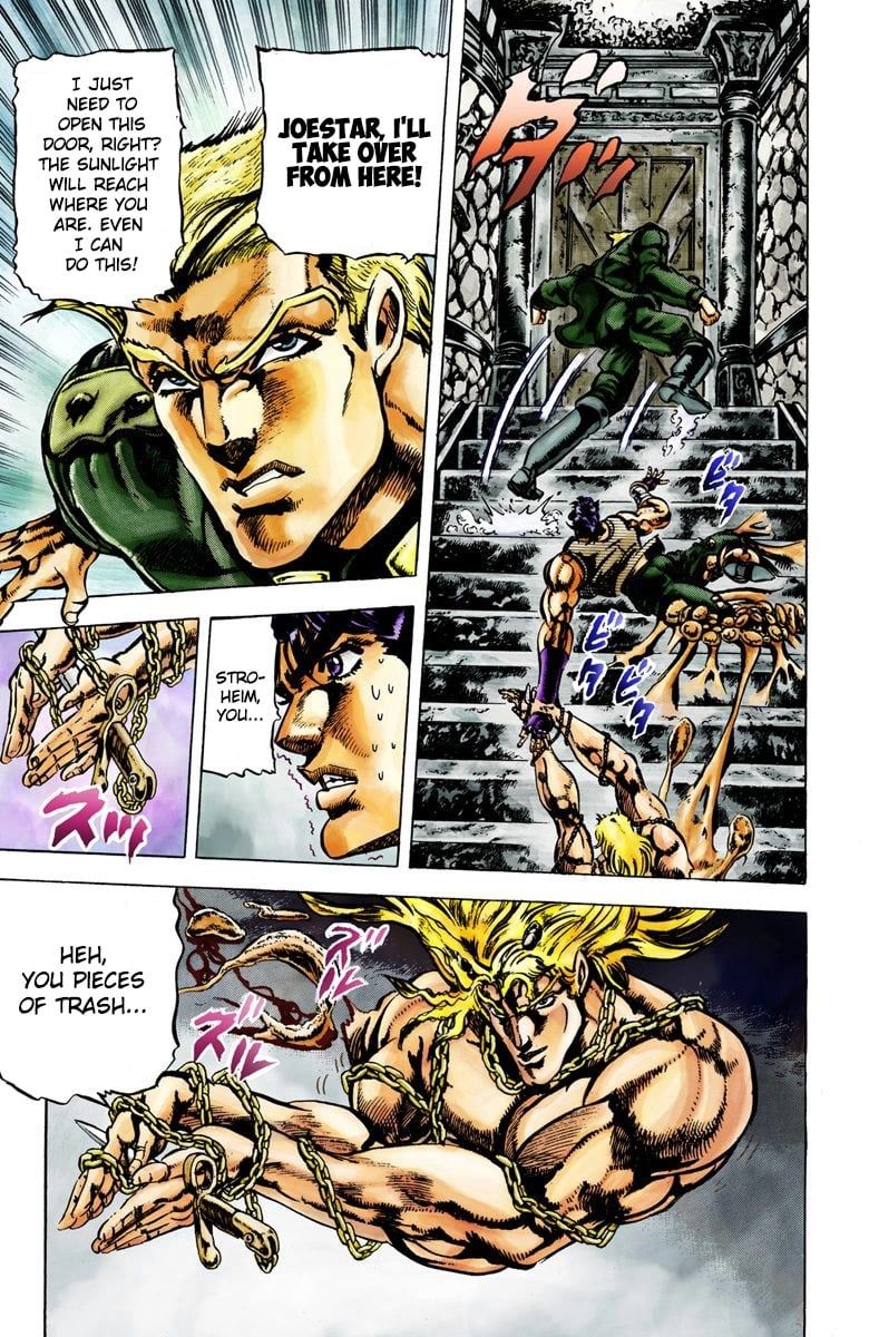 Read JoJo's Bizarre Adventure Part 2 Battle Tendency Official Colored Manga Online