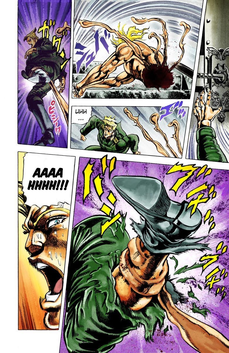 Read JoJo's Bizarre Adventure Part 2 Battle Tendency Official Colored Manga Online