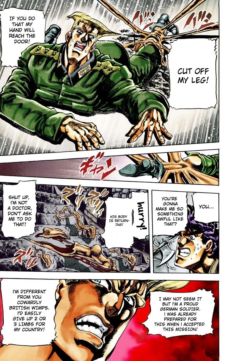 Read JoJo's Bizarre Adventure Part 2 Battle Tendency Official Colored Manga Online