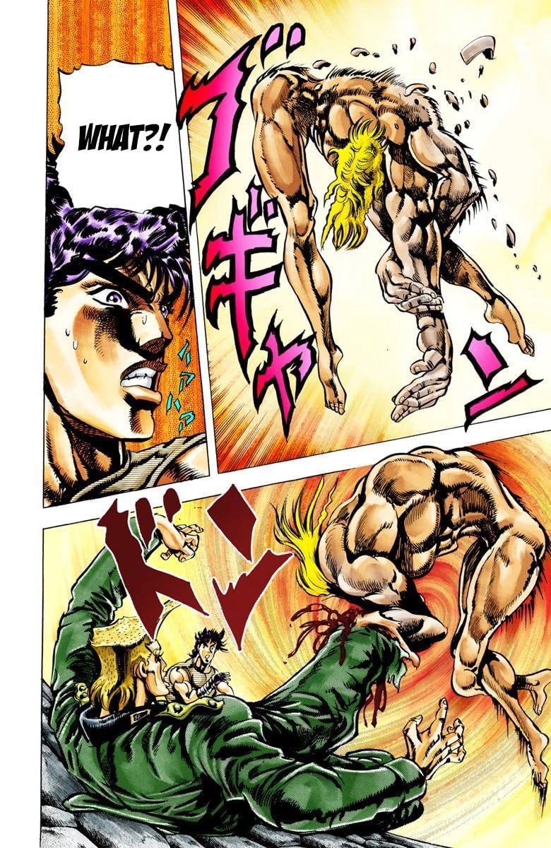Read JoJo's Bizarre Adventure Part 2 Battle Tendency Official Colored Manga Online