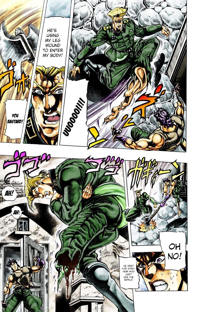 Read JoJo's Bizarre Adventure Part 2 Battle Tendency Official Colored Manga Online