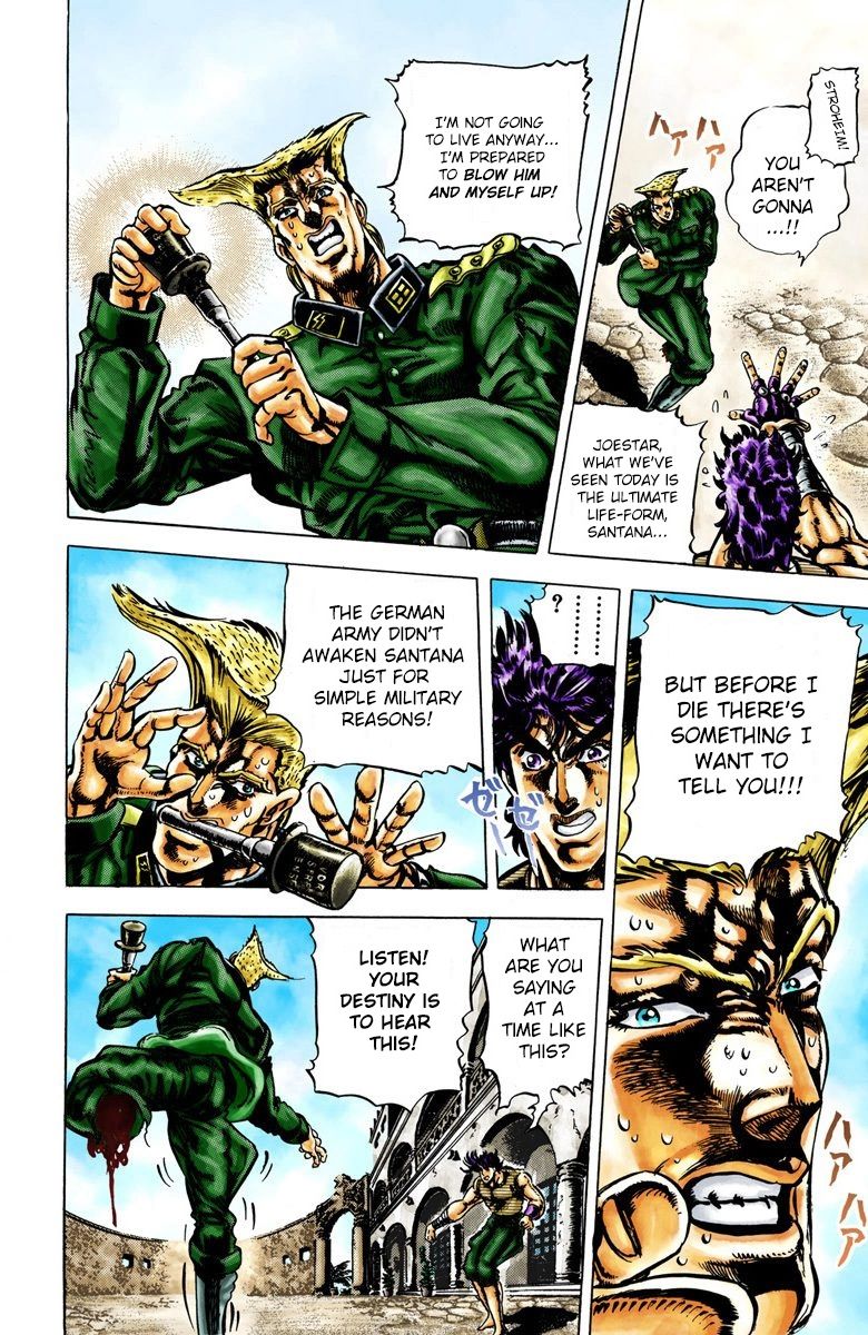 Read JoJo's Bizarre Adventure Part 2 Battle Tendency Official Colored Manga Online