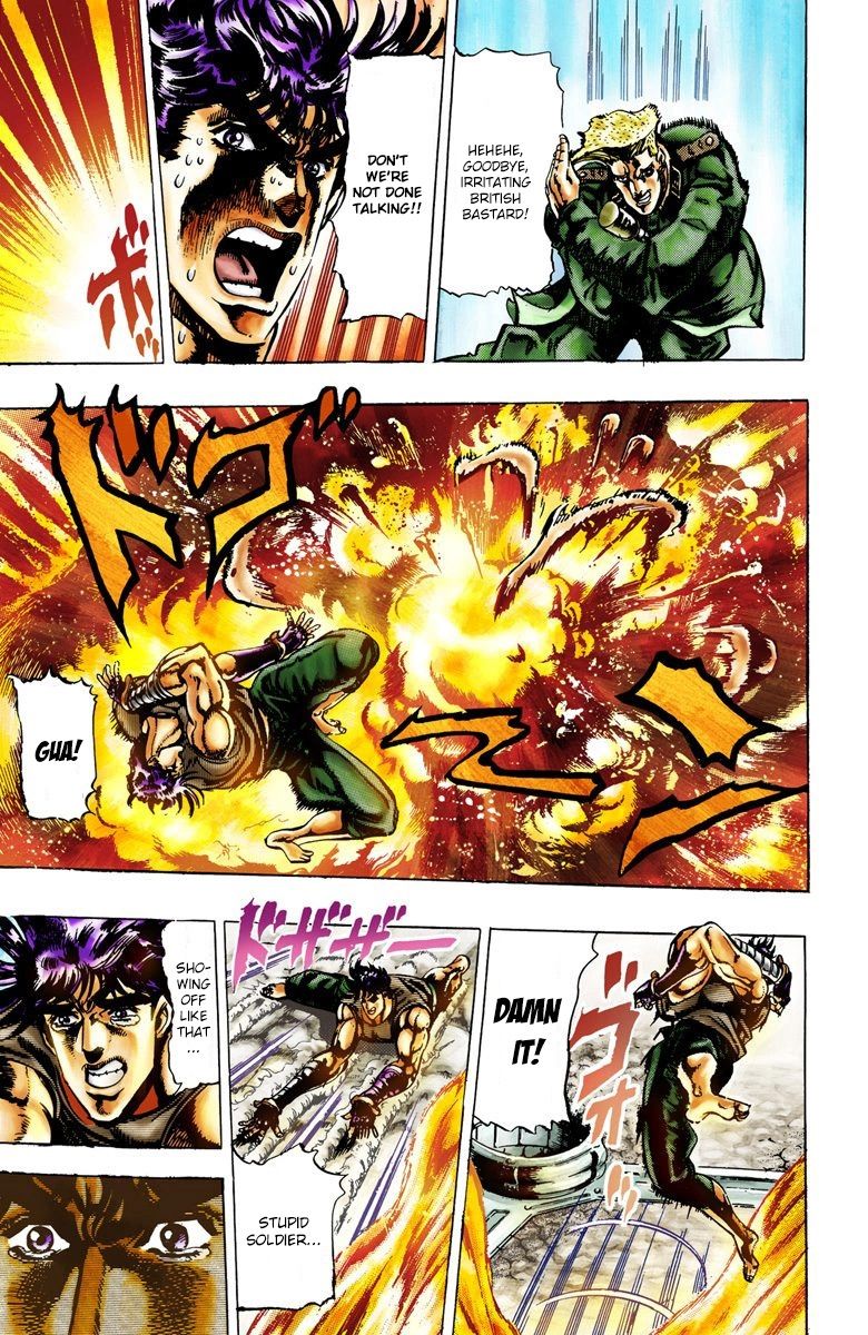 Read JoJo's Bizarre Adventure Part 2 Battle Tendency Official Colored Manga Online