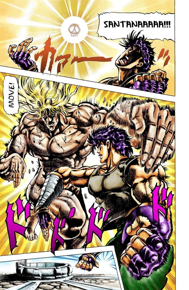 Read JoJo's Bizarre Adventure Part 2 Battle Tendency Official Colored Manga Online