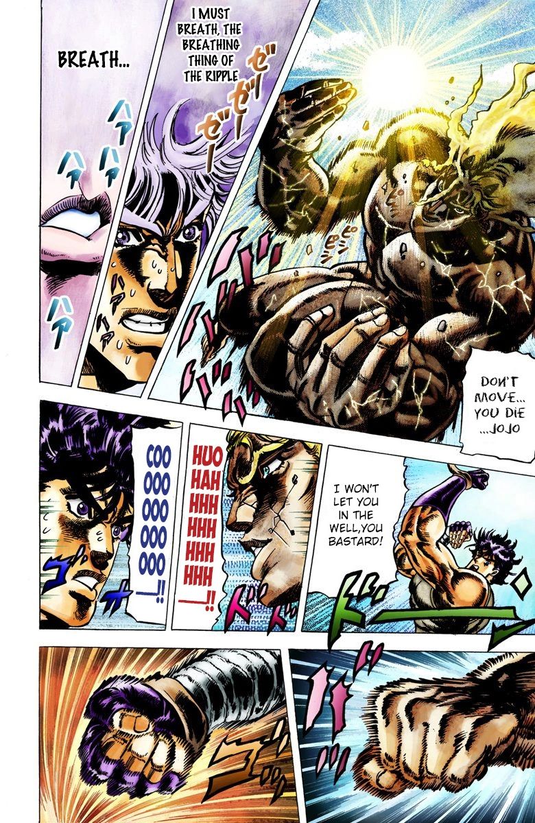 Read JoJo's Bizarre Adventure Part 2 Battle Tendency Official Colored Manga Online