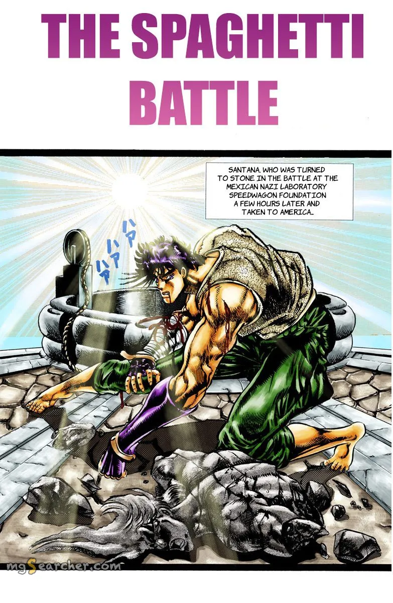 Read JoJo's Bizarre Adventure Part 2 Battle Tendency Official Colored Manga Online