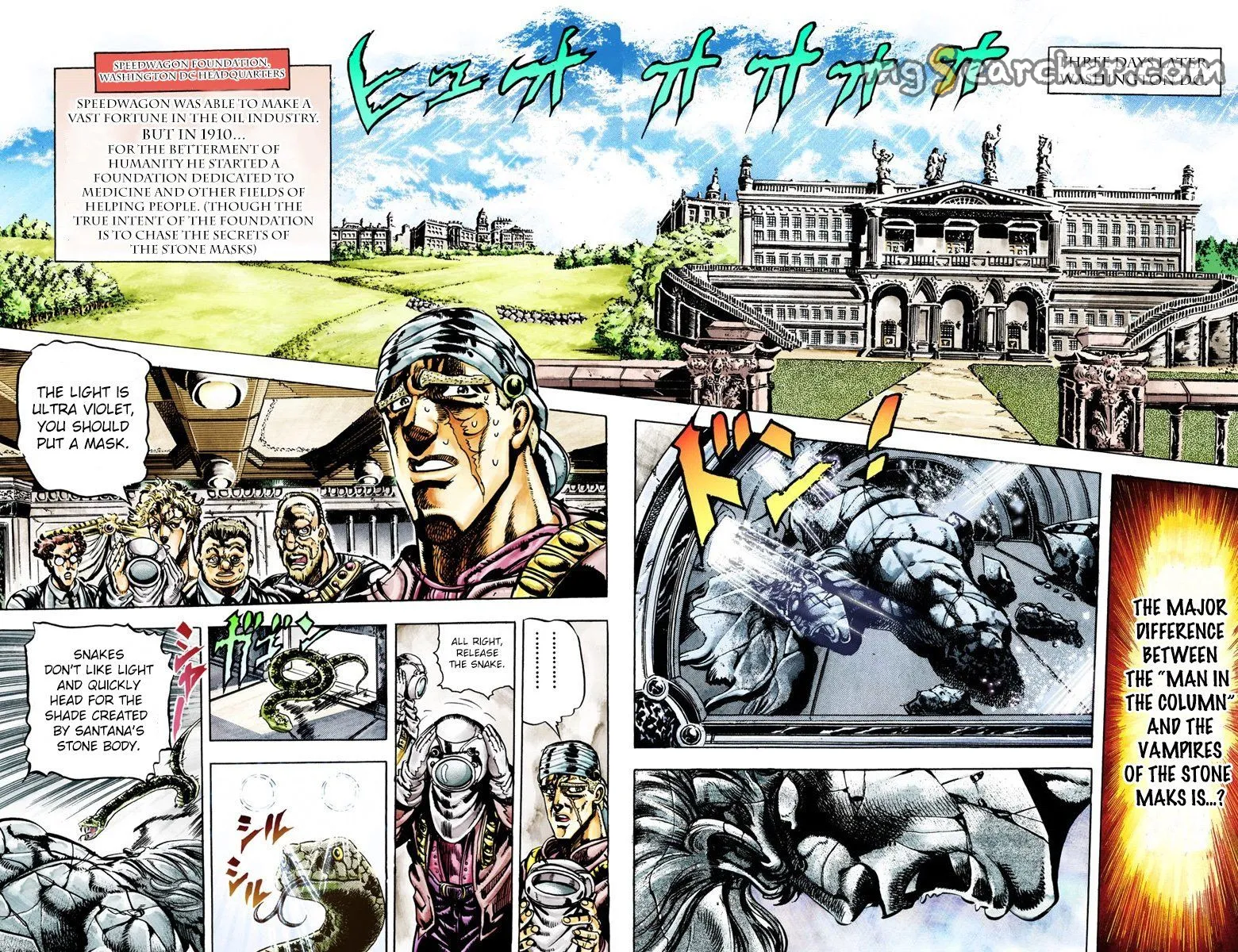 Read JoJo's Bizarre Adventure Part 2 Battle Tendency Official Colored Manga Online