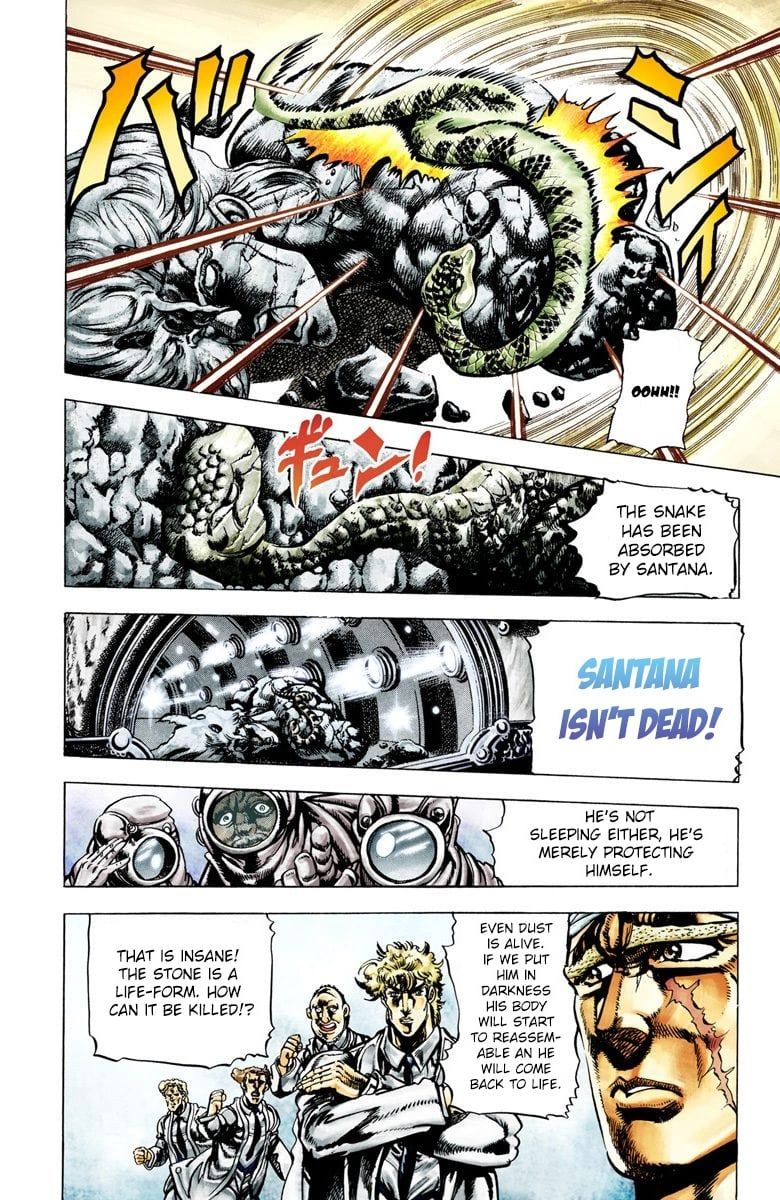Read JoJo's Bizarre Adventure Part 2 Battle Tendency Official Colored Manga Online