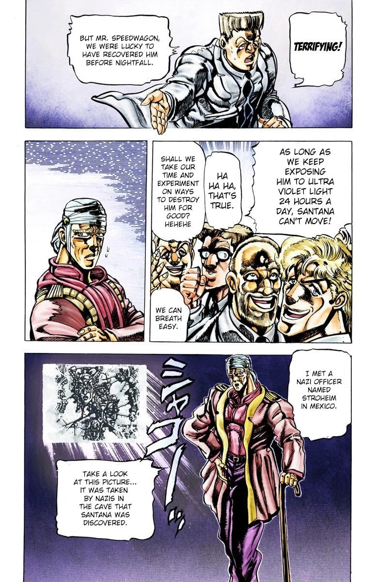 Read JoJo's Bizarre Adventure Part 2 Battle Tendency Official Colored Manga Online