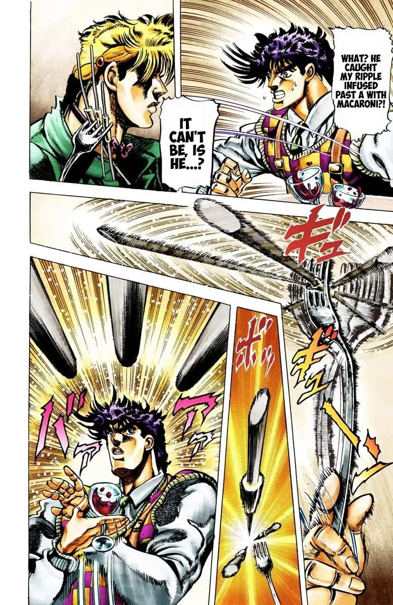 Read JoJo's Bizarre Adventure Part 2 Battle Tendency Official Colored Manga Online