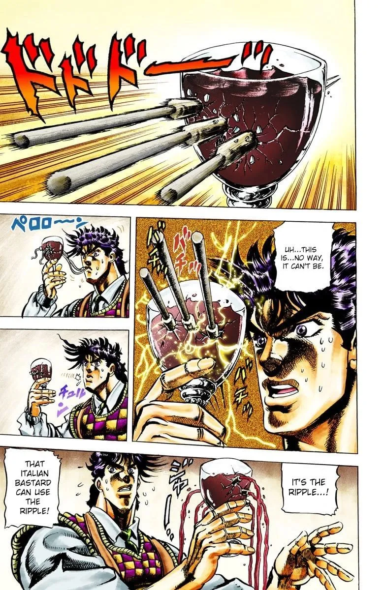 Read JoJo's Bizarre Adventure Part 2 Battle Tendency Official Colored Manga Online