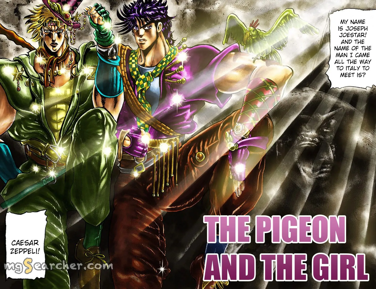 Read JoJo's Bizarre Adventure Part 2 Battle Tendency Official Colored Manga Online