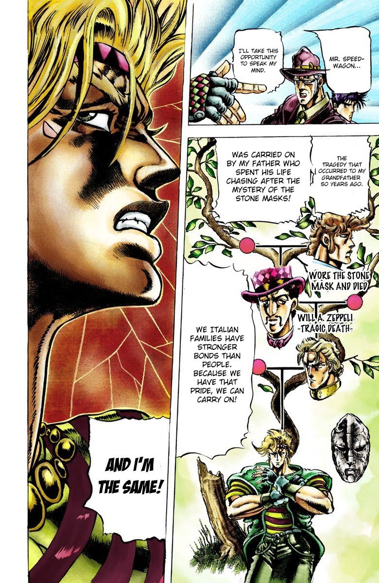 Read JoJo's Bizarre Adventure Part 2 Battle Tendency Official Colored Manga Online