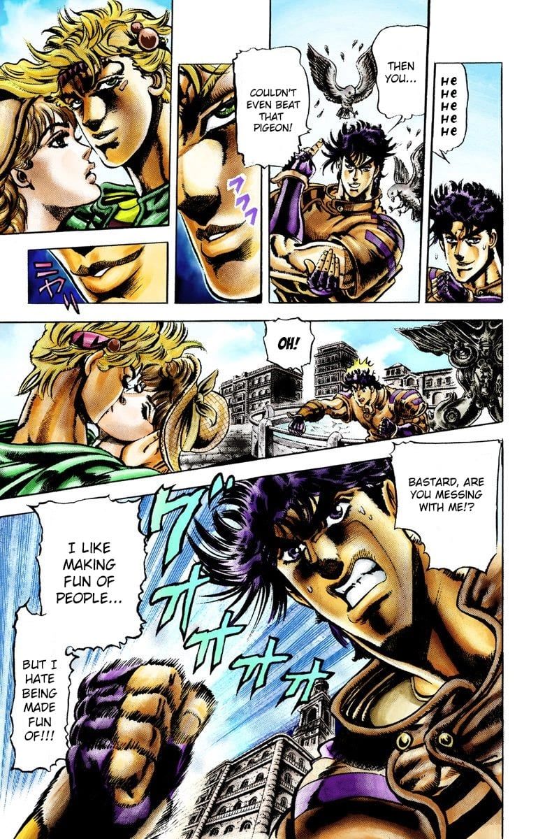 Read JoJo's Bizarre Adventure Part 2 Battle Tendency Official Colored Manga Online