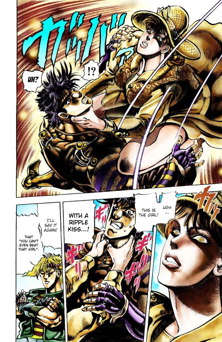 Read JoJo's Bizarre Adventure Part 2 Battle Tendency Official Colored Manga Online
