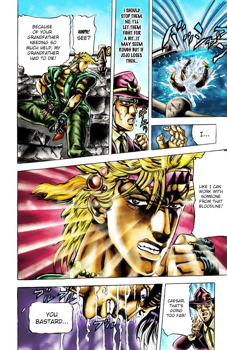 Read JoJo's Bizarre Adventure Part 2 Battle Tendency Official Colored Manga Online
