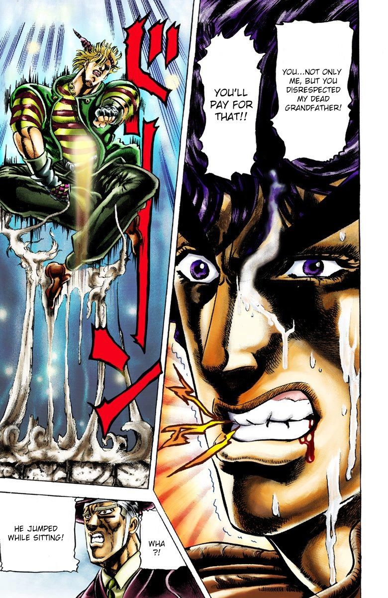Read JoJo's Bizarre Adventure Part 2 Battle Tendency Official Colored Manga Online