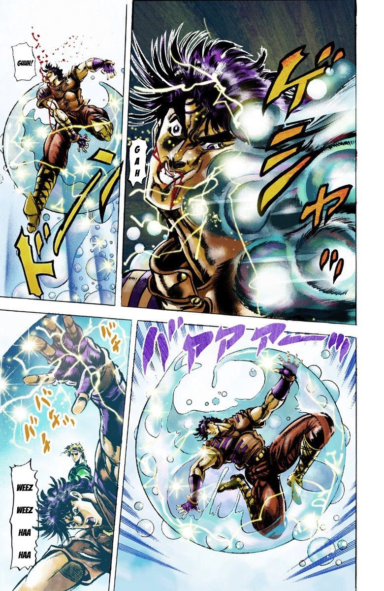 Read JoJo's Bizarre Adventure Part 2 Battle Tendency Official Colored Manga Online