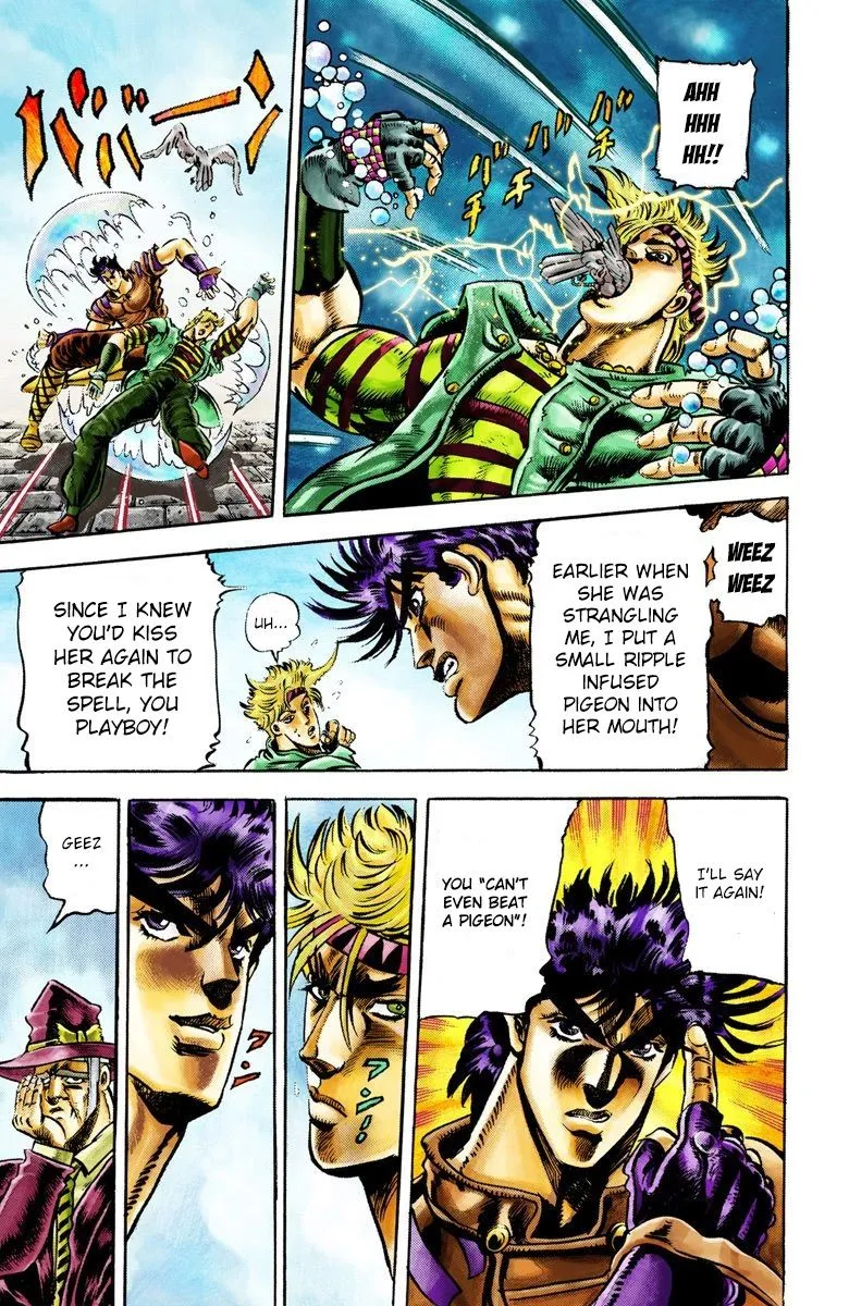 Read JoJo's Bizarre Adventure Part 2 Battle Tendency Official Colored Manga Online