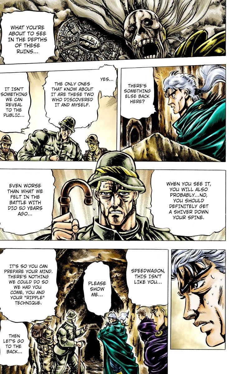 Read JoJo's Bizarre Adventure Part 2 Battle Tendency Official Colored Manga Online
