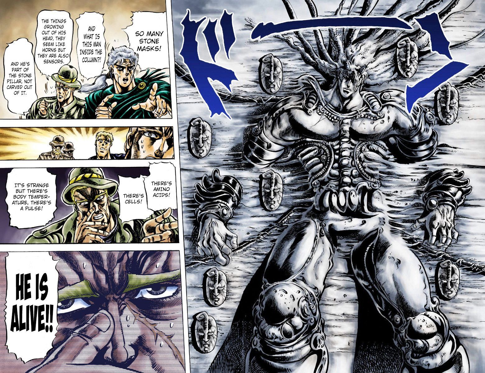 Read JoJo's Bizarre Adventure Part 2 Battle Tendency Official Colored Manga Online