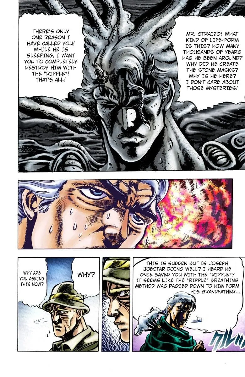 Read JoJo's Bizarre Adventure Part 2 Battle Tendency Official Colored Manga Online