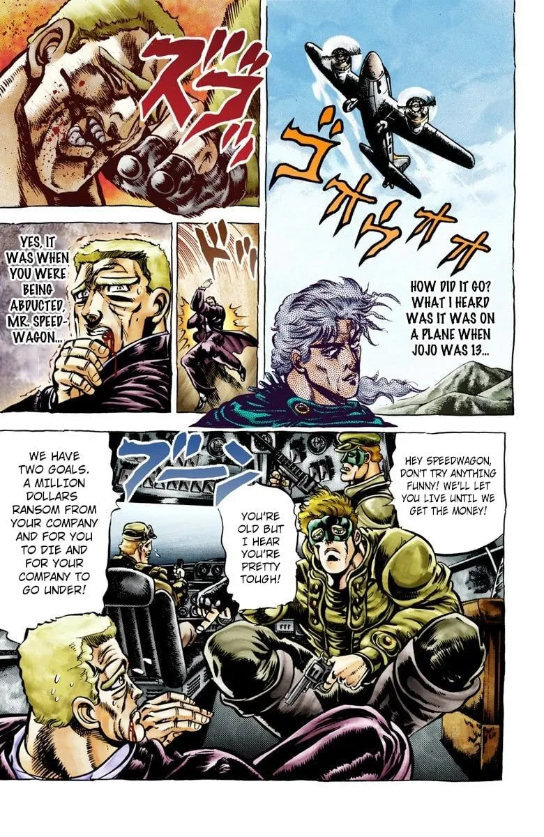 Read JoJo's Bizarre Adventure Part 2 Battle Tendency Official Colored Manga Online