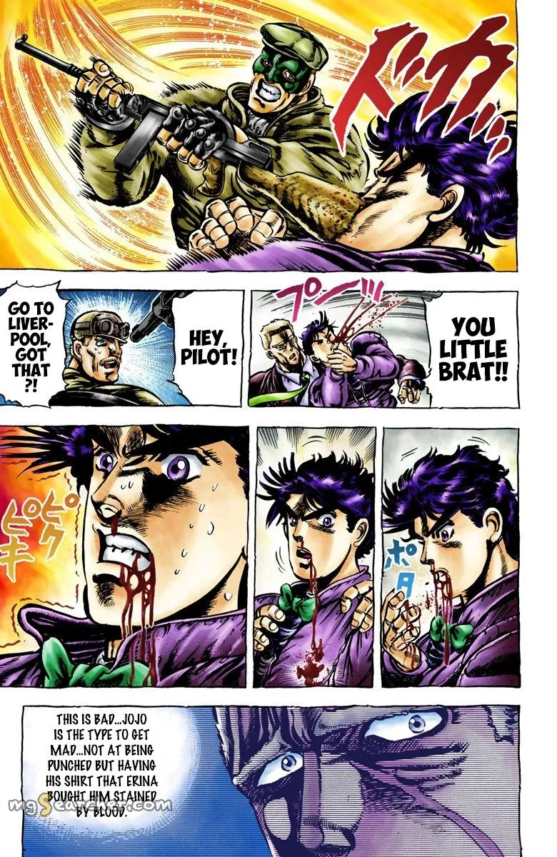 Read JoJo's Bizarre Adventure Part 2 Battle Tendency Official Colored Manga Online
