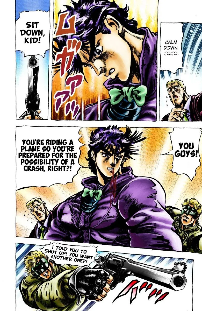 Read JoJo's Bizarre Adventure Part 2 Battle Tendency Official Colored Manga Online