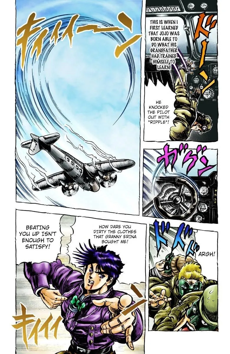 Read JoJo's Bizarre Adventure Part 2 Battle Tendency Official Colored Manga Online
