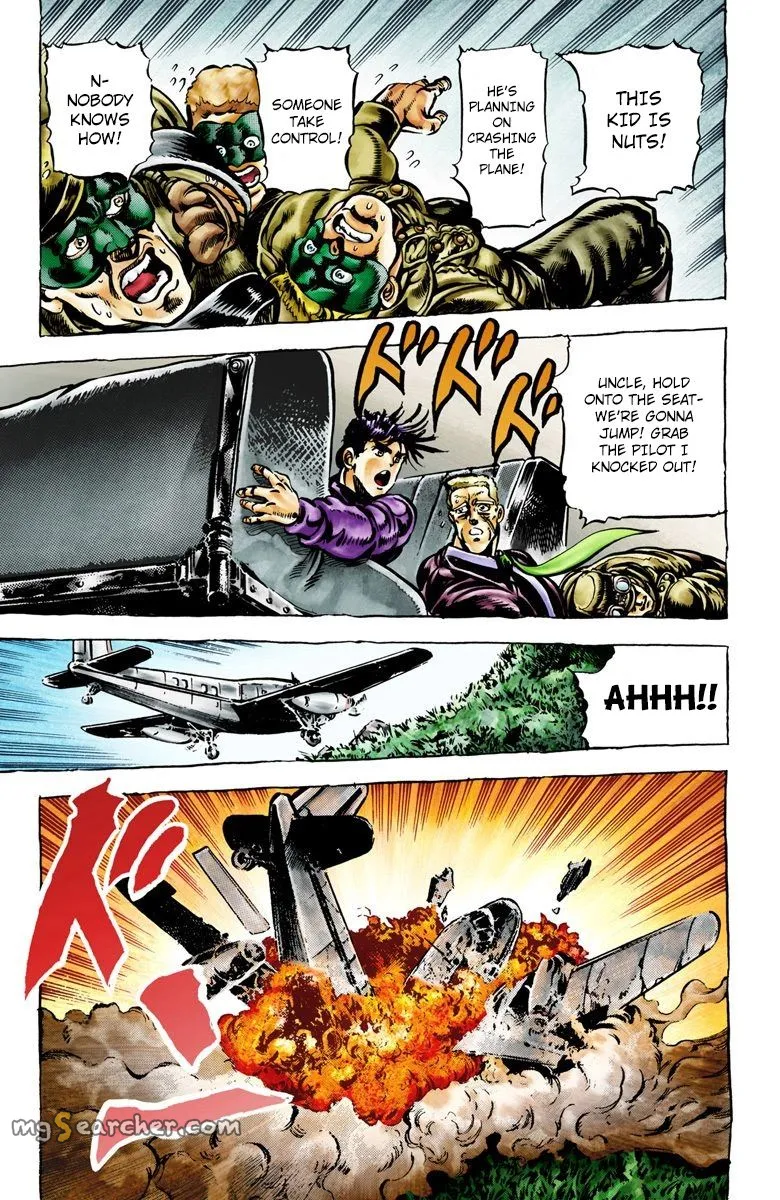 Read JoJo's Bizarre Adventure Part 2 Battle Tendency Official Colored Manga Online