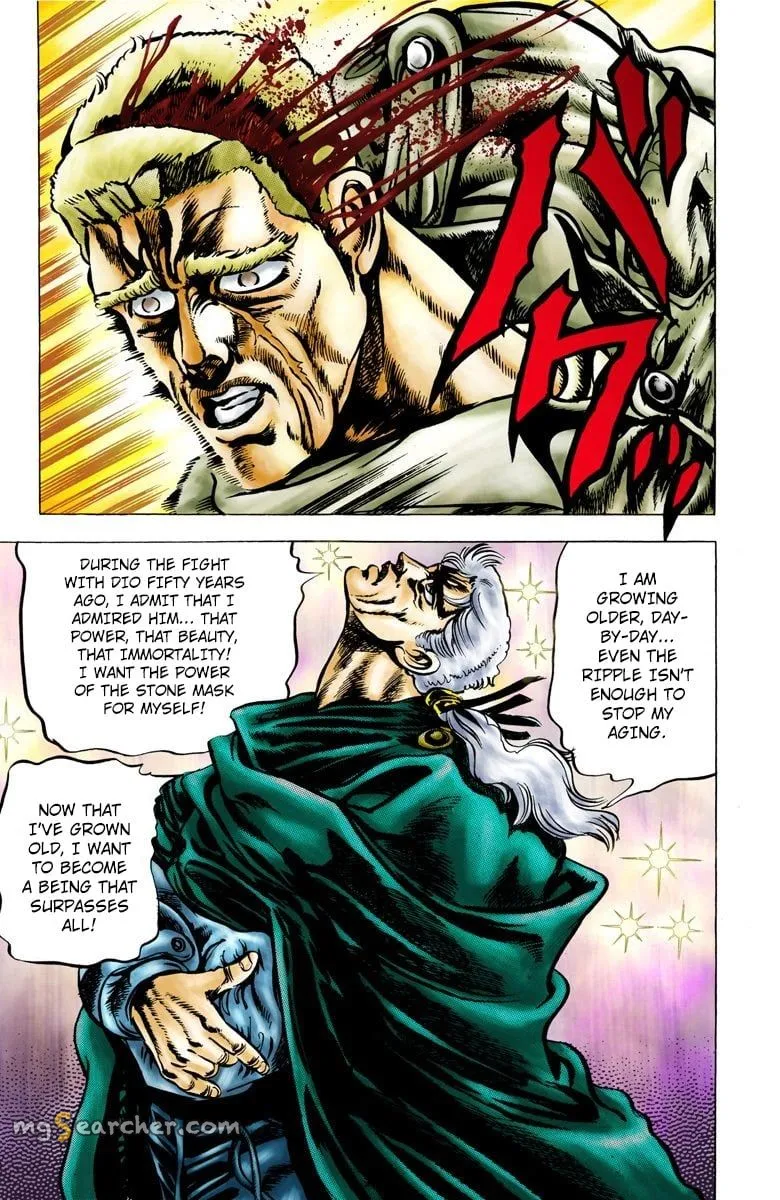 Read JoJo's Bizarre Adventure Part 2 Battle Tendency Official Colored Manga Online