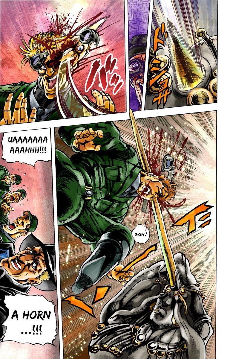 Read JoJo's Bizarre Adventure Part 2 Battle Tendency Official Colored Manga Online