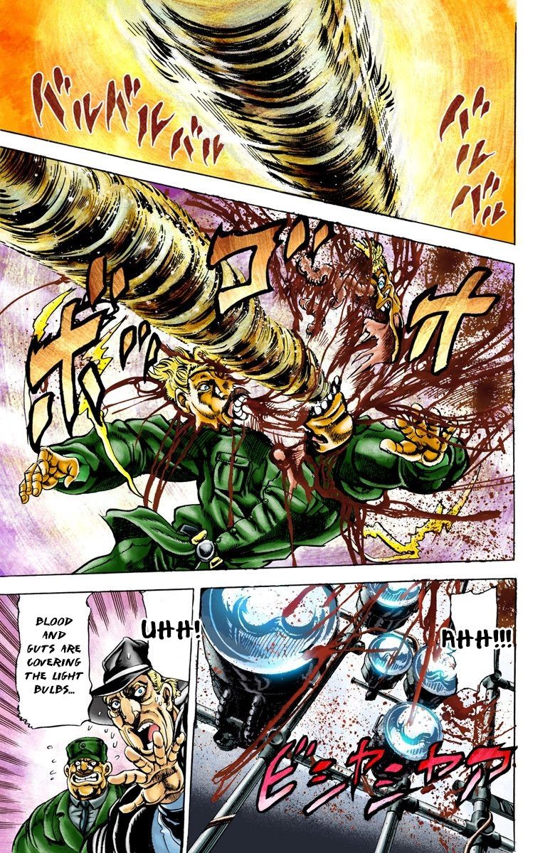 Read JoJo's Bizarre Adventure Part 2 Battle Tendency Official Colored Manga Online