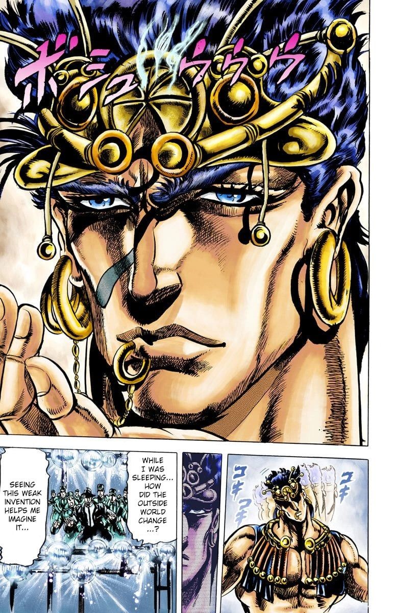 Read JoJo's Bizarre Adventure Part 2 Battle Tendency Official Colored Manga Online