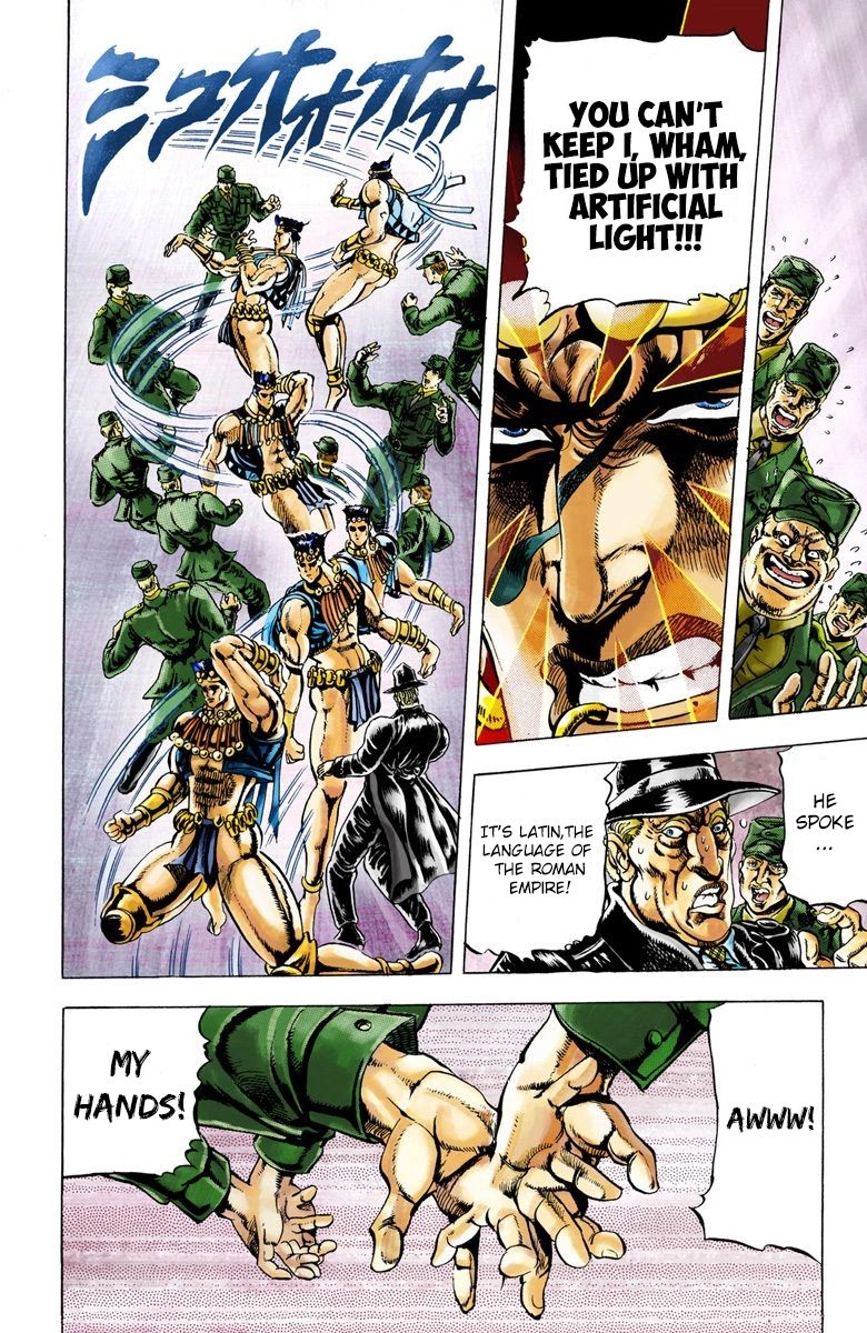Read JoJo's Bizarre Adventure Part 2 Battle Tendency Official Colored Manga Online