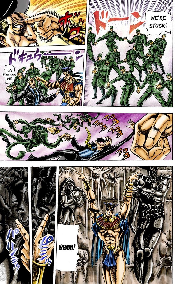 Read JoJo's Bizarre Adventure Part 2 Battle Tendency Official Colored Manga Online