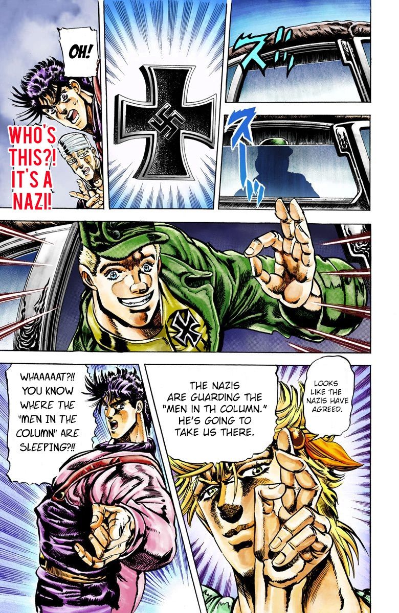 Read JoJo's Bizarre Adventure Part 2 Battle Tendency Official Colored Manga Online