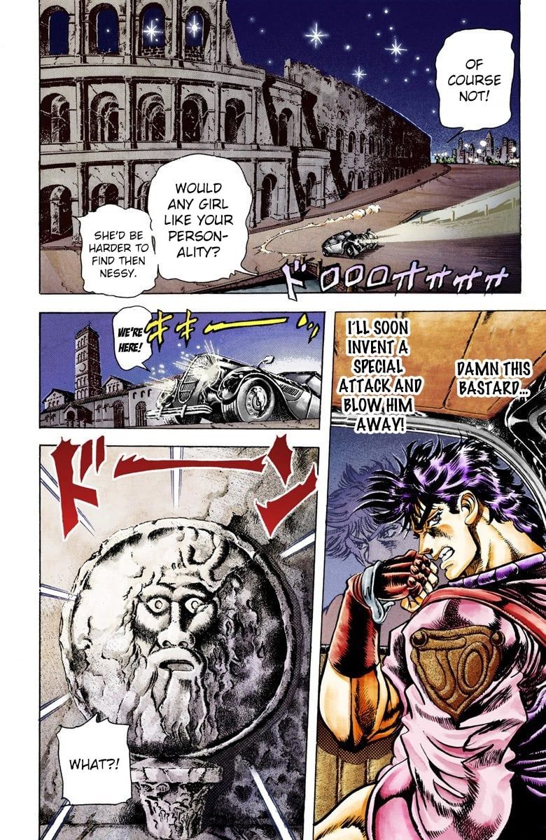 Read JoJo's Bizarre Adventure Part 2 Battle Tendency Official Colored Manga Online