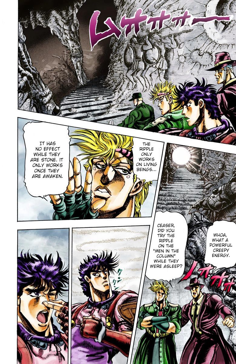 Read JoJo's Bizarre Adventure Part 2 Battle Tendency Official Colored Manga Online