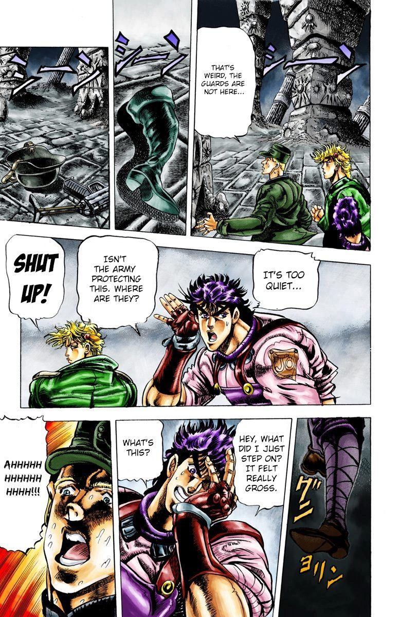 Read JoJo's Bizarre Adventure Part 2 Battle Tendency Official Colored Manga Online