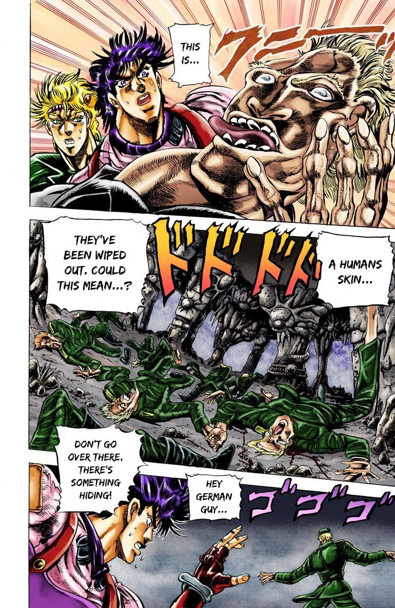 Read JoJo's Bizarre Adventure Part 2 Battle Tendency Official Colored Manga Online
