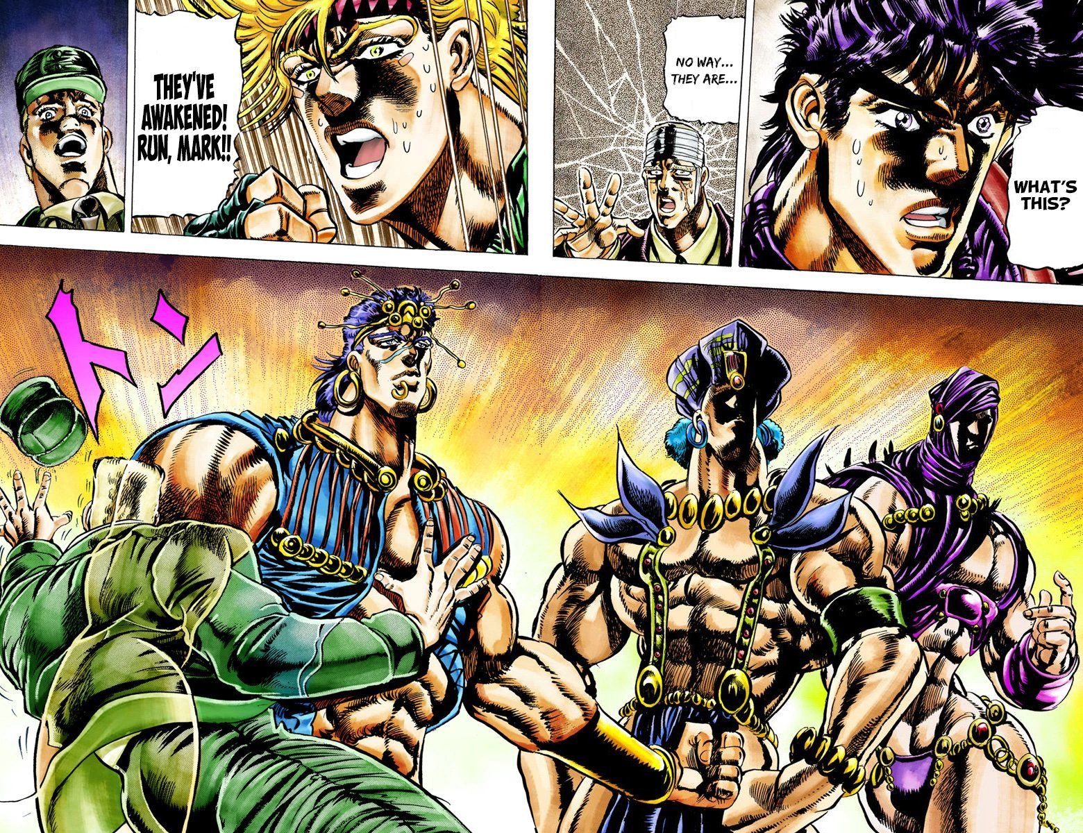 Read JoJo's Bizarre Adventure Part 2 Battle Tendency Official Colored Manga Online