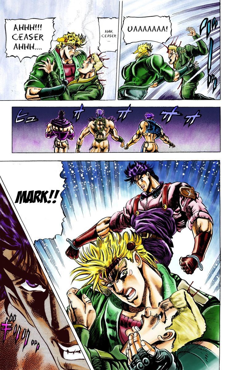 Read JoJo's Bizarre Adventure Part 2 Battle Tendency Official Colored Manga Online