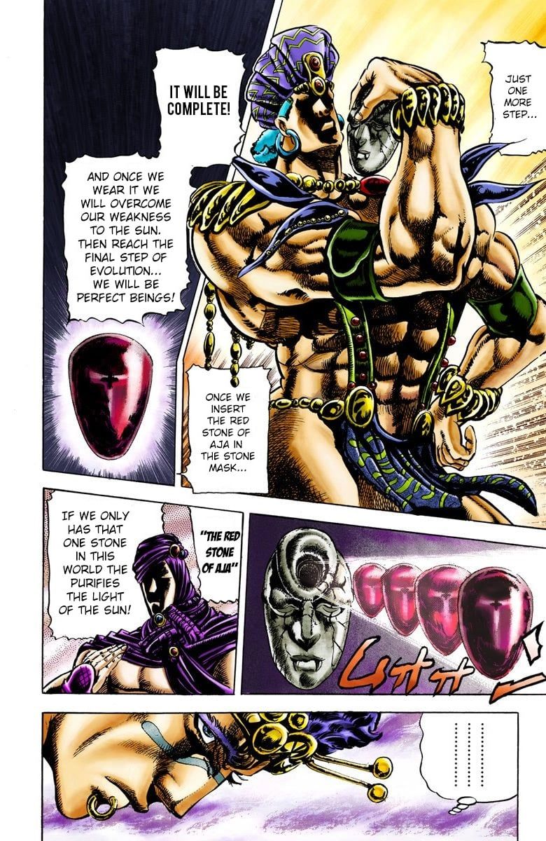 Read JoJo's Bizarre Adventure Part 2 Battle Tendency Official Colored Manga Online