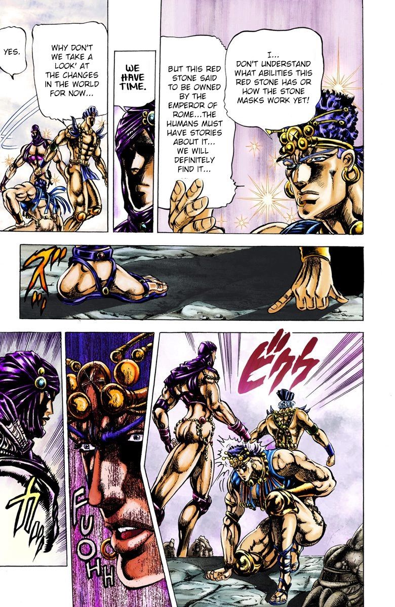 Read JoJo's Bizarre Adventure Part 2 Battle Tendency Official Colored Manga Online