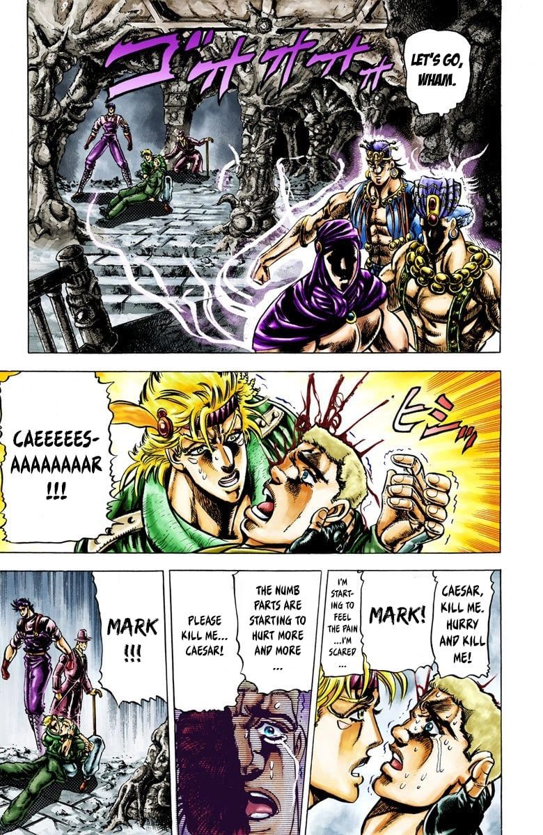 Read JoJo's Bizarre Adventure Part 2 Battle Tendency Official Colored Manga Online