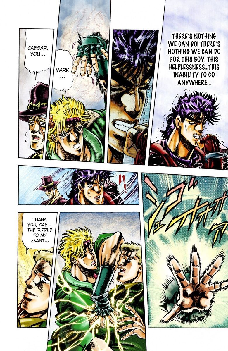 Read JoJo's Bizarre Adventure Part 2 Battle Tendency Official Colored Manga Online