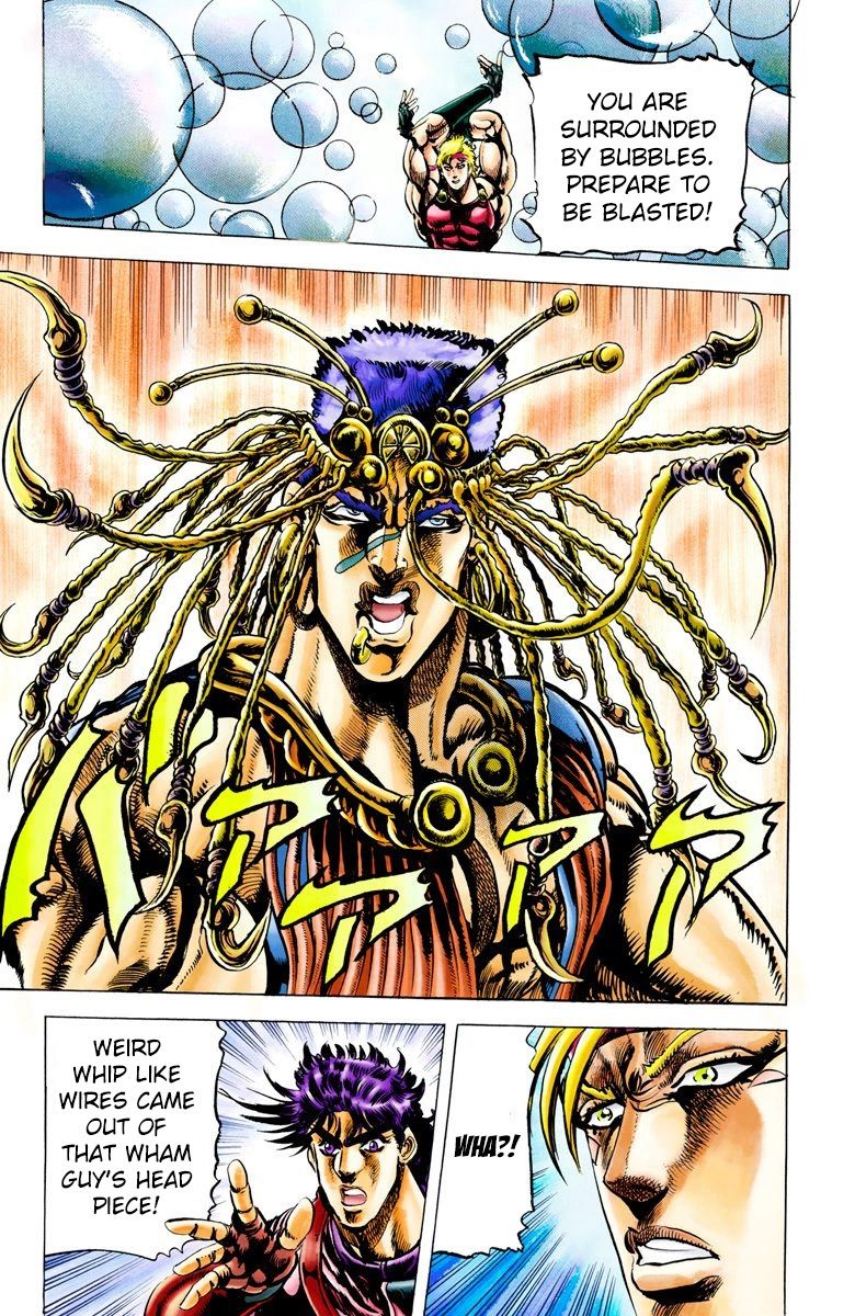Read JoJo's Bizarre Adventure Part 2 Battle Tendency Official Colored Manga Online